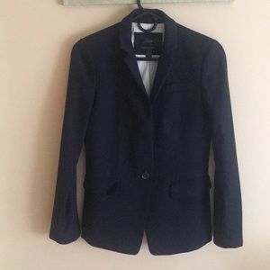 J. Crew Navy Blazer Size Zero